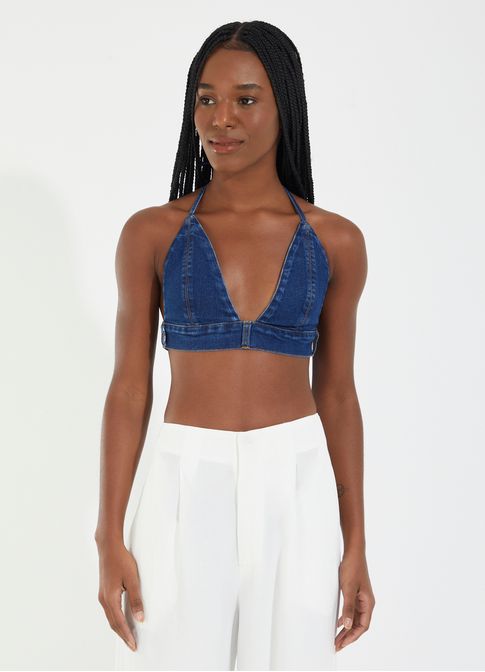 Top jeans colab camila coutinho jeans