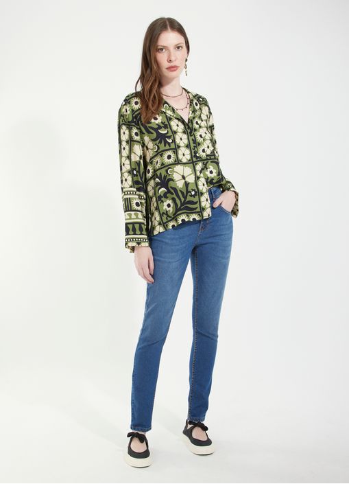 Calca jeans a skinny basic jeans