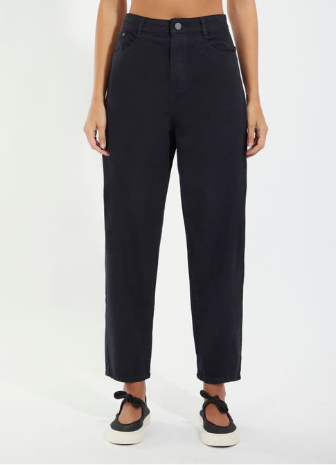 Calça sarja new mom preto