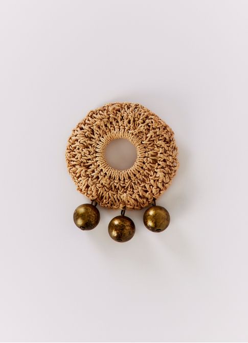 Broche entrelace pêndulos