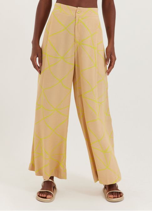 Calça estampada kinti