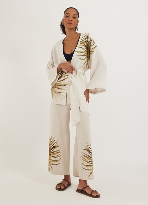 Kimono estampado verena