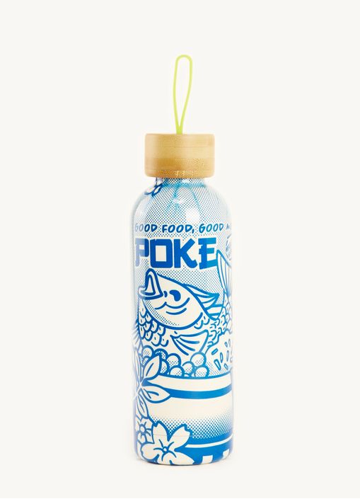 Garrafa estampada poke 500ml