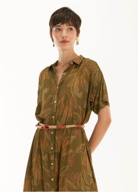 Vestido midi est garcas
