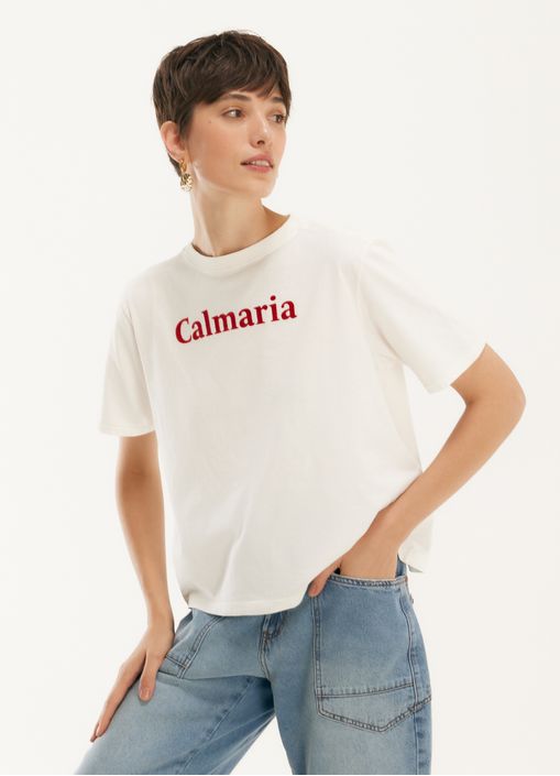 T-shirt box calmaria off white