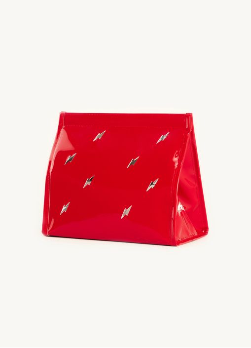 Necessaire raio lisa vermelho