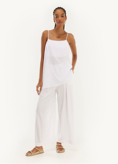 Regata viscose pacífico branco
