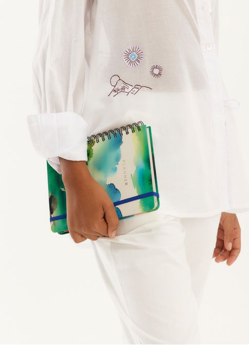 Planner estampa mergulho