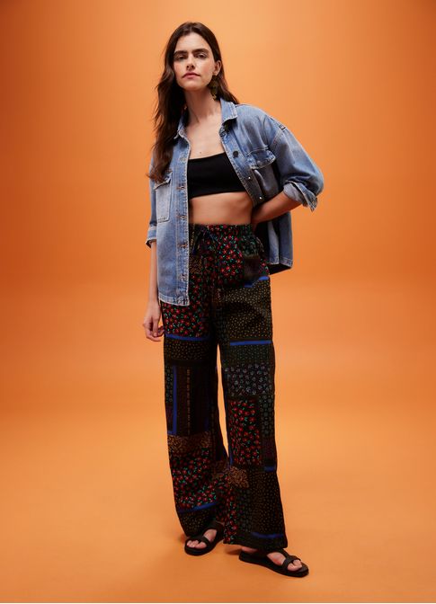 Calça estampada kiri
