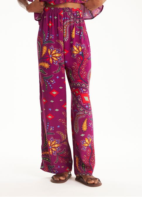 Calça estampada dakar
