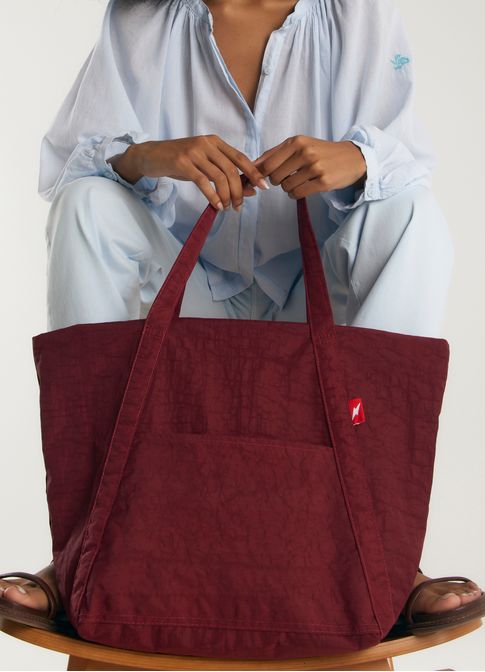 Super nylon bag vinho