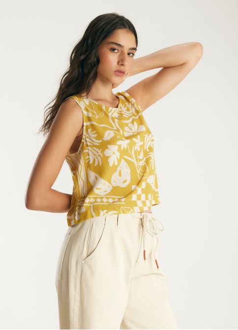 Blusa estampado barrio