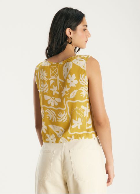 Blusa estampado barrio