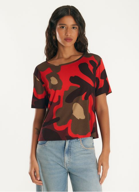 Blusa digital estampada valentina