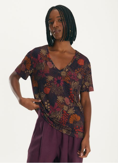 Blusa digtal estampada segóvia