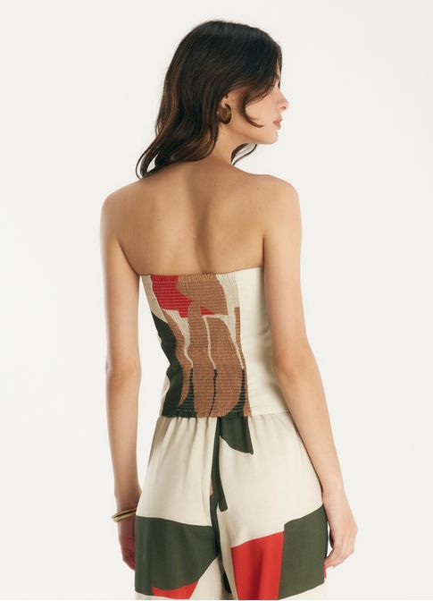 Corset estampado samora