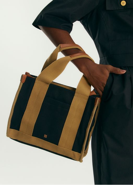 Bolsa lona arquitetura