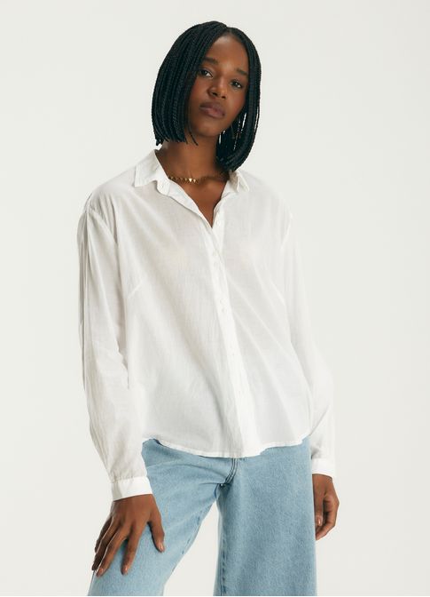 Camisa voil classic branco