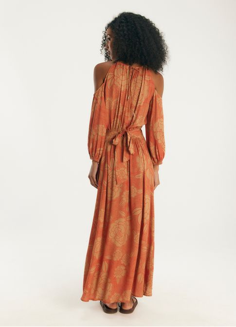Vestido longo est rosalia