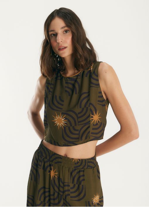 Top estampado epifania