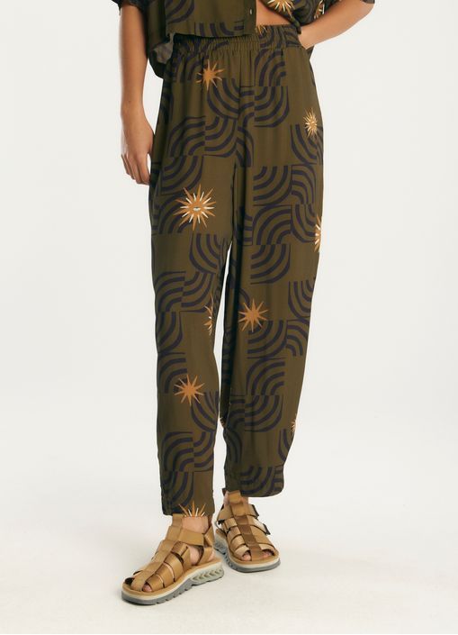 Calça estampada epifania