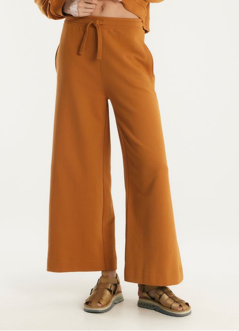 Calça moletom básico marrom