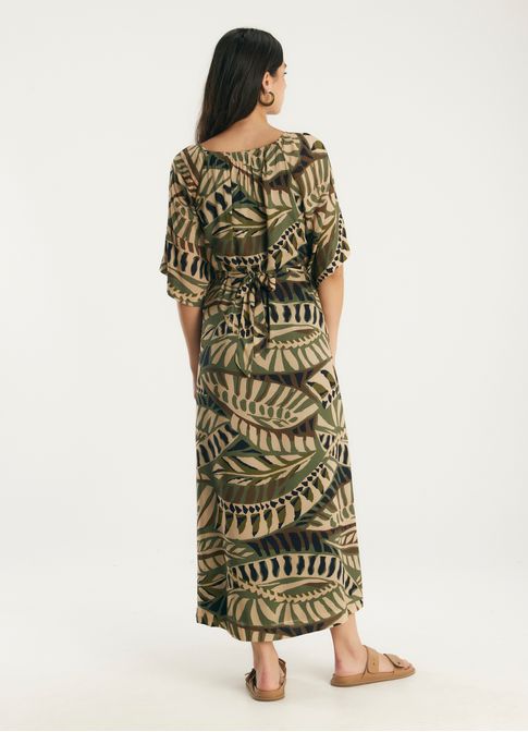 Vestido kimono estampado guell