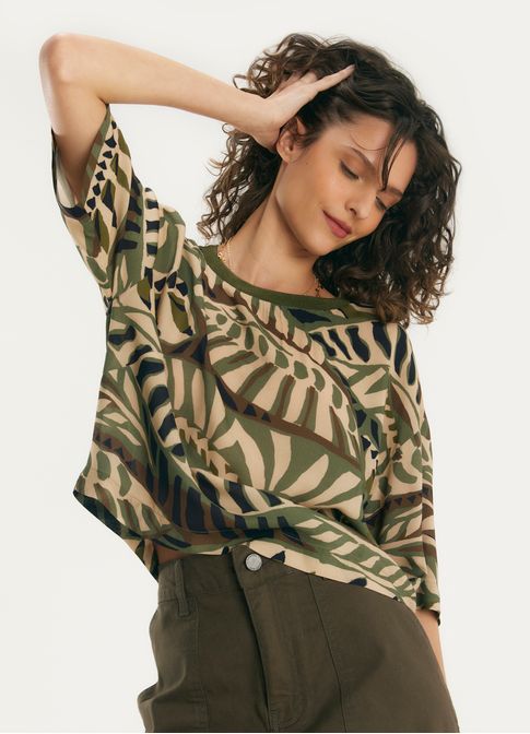 Blusa estampada guell