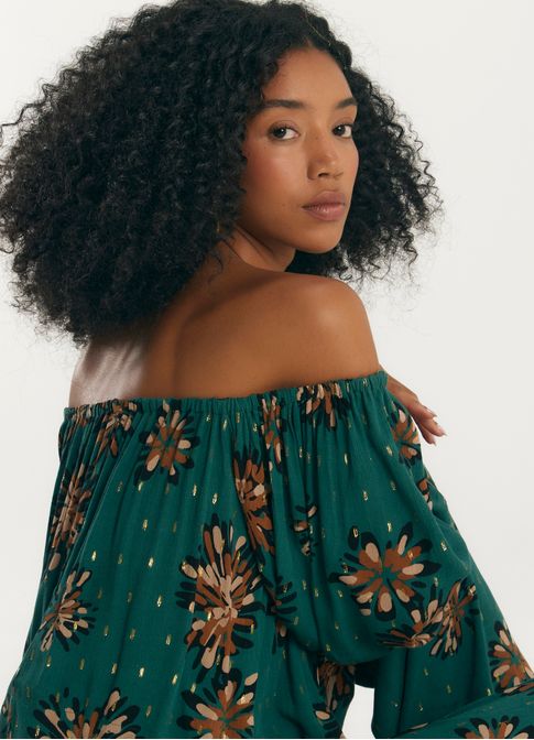 Blusa estampada fiesta
