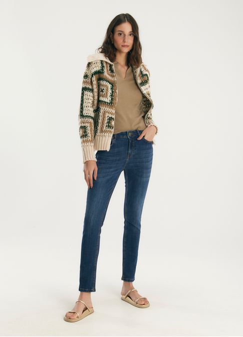 Calça jeans skinny comfort cantão 1967 jeans