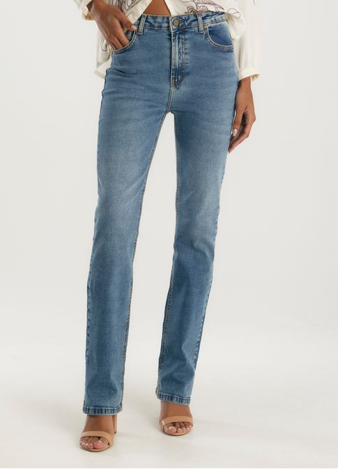 Calça jeans reta fit comfort cantão 1967 jeans