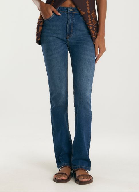 Calça jeans reta fit comfort cantão 1967 jeans