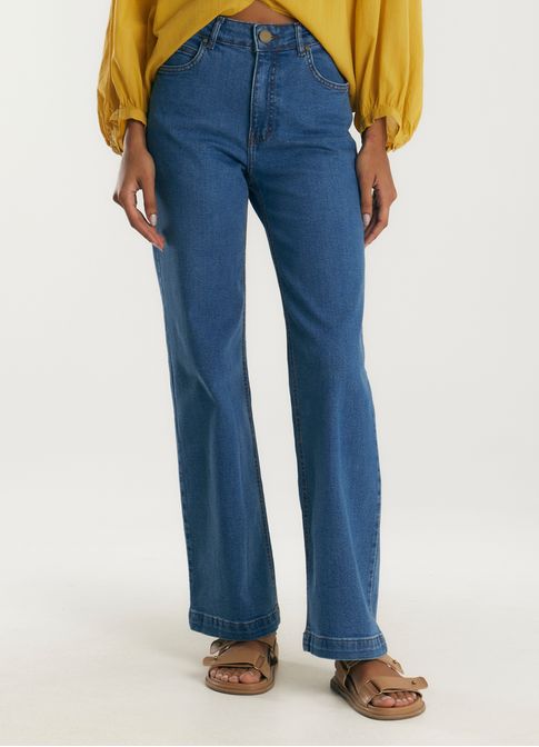 Calça jeans super reta cantão 1967 jeans