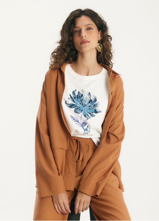 T-shirt box buenos dias off white