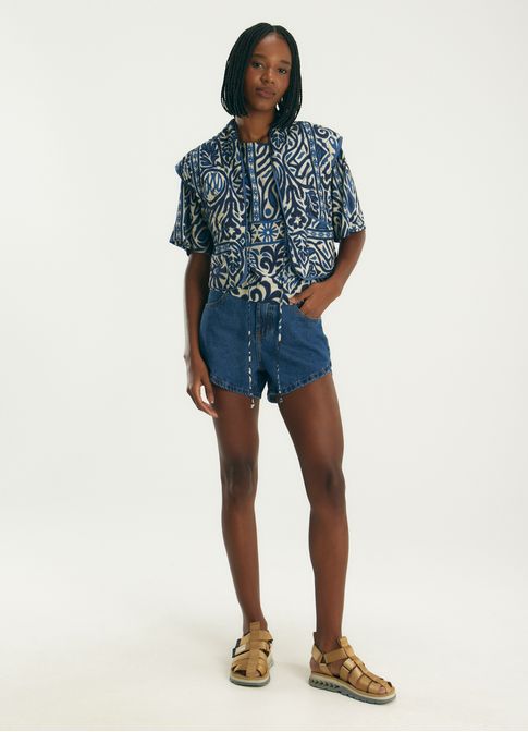 Short jeans basic jeans