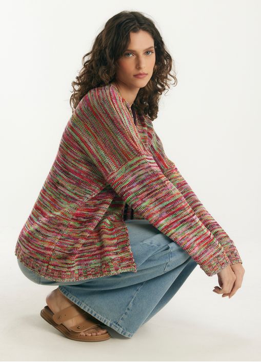 Cardigan tricô colors