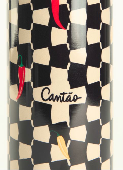 Garrafa estampada chilli