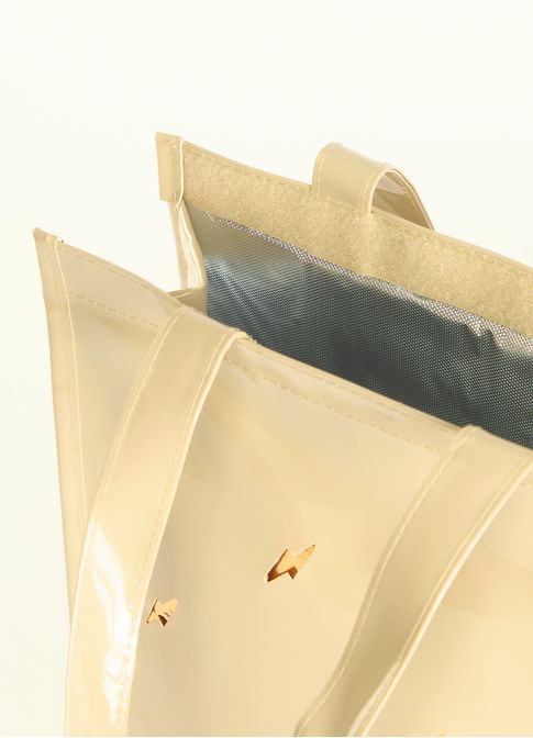Cooler bag raios bege