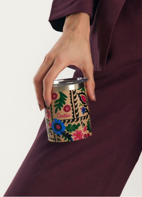 Copo térmico estampado gracia