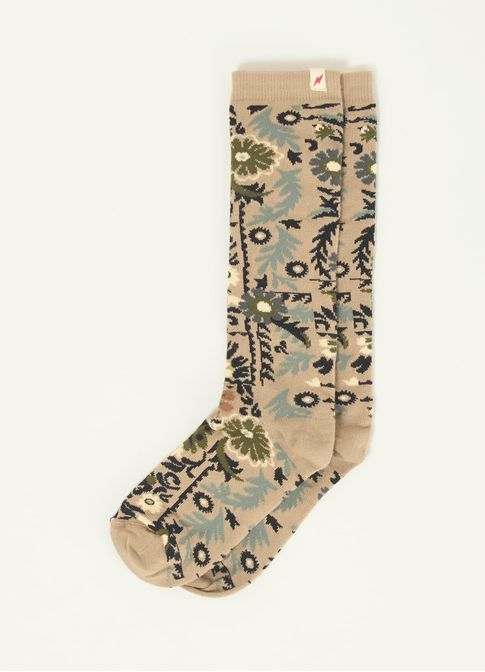 Meia estampada gracia