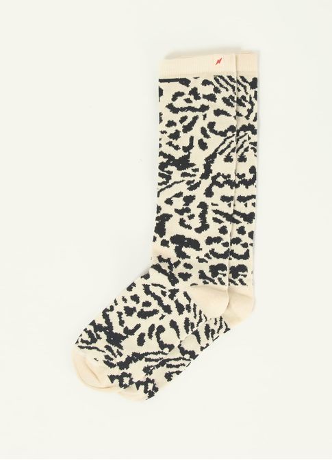 Meia estampada onza