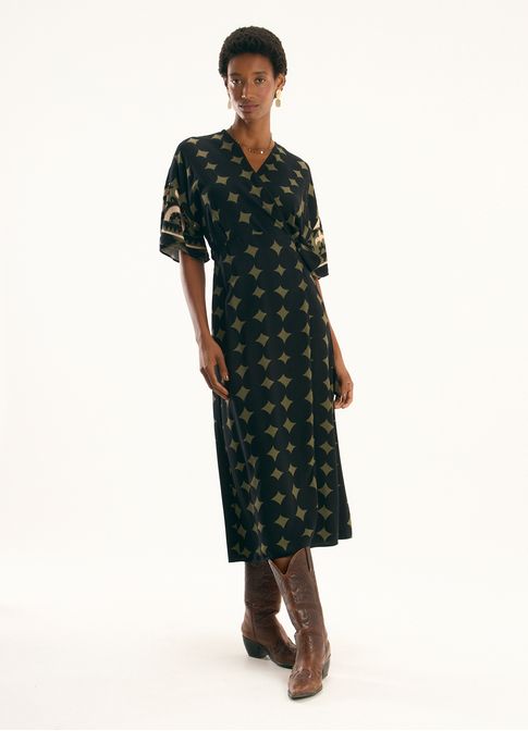 Vestido estampado catalina
