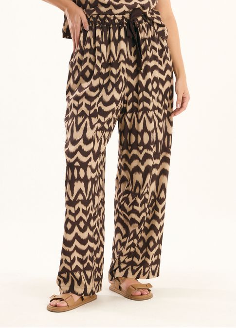 Calça estampada ventos