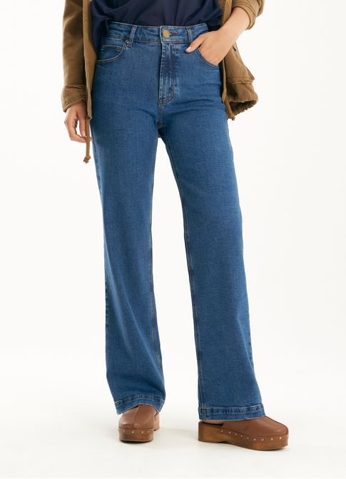 Calça jeans super reta cantão 1967 jeans