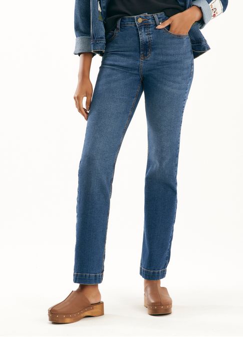 Calça jeans reta comfort cantão 1967 jeans