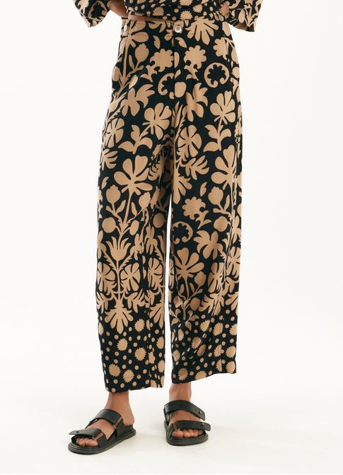 Calça estampada alba
