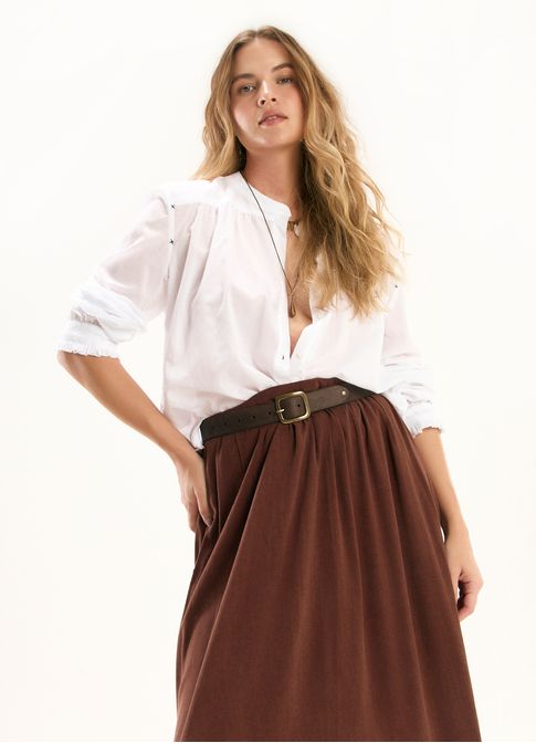 Camisa voil movimento premium branco