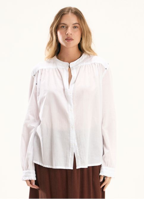 Camisa voil movimento premium branco