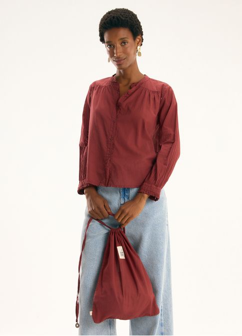 Camisa voil movimento premium vermelho