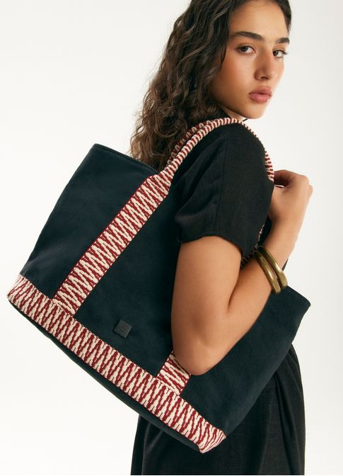 Bolsa jacquard madrid